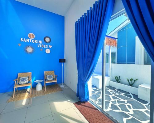 Santorini Vibes Penang Tasek Gelugor in Unknown City, Malaysia