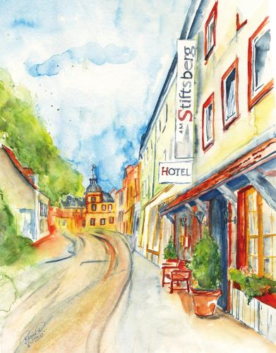 Hotel Am Stiftsberg - carbon neutral hotel in Aschaffenburg