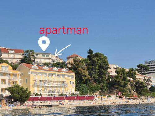 Apartman Lampić with beautiful sea view — 4-Star Luxury Hotel in Podgora, Croatia