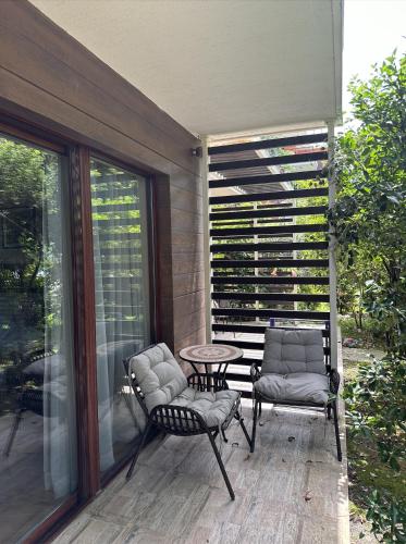 Dreamland Oasis 1st floor Apartment With a Garden by the Sea