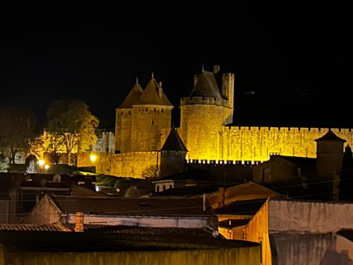 La Porte Medievale in Carcassonne, France