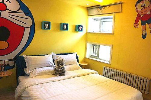 Doraemon Inn - carbon neutral hotel in Guilin