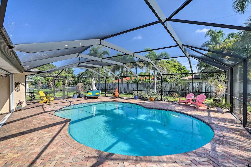 Private Pool and Covered Patio Cape Coral Haven in Cape Coral, United States