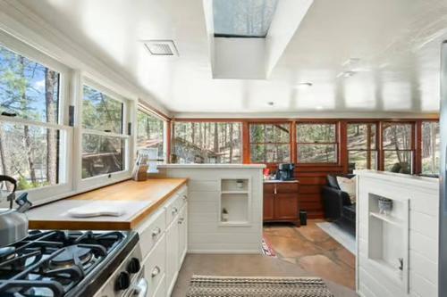 Pines near Whiskey Row King BDRMs fenced yard in Prescott, United States