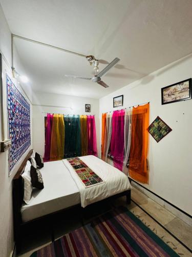 Hotel desert village of in Jaisalmer, India