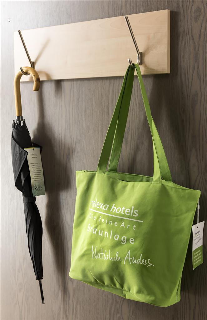 umbrella and wellness bag