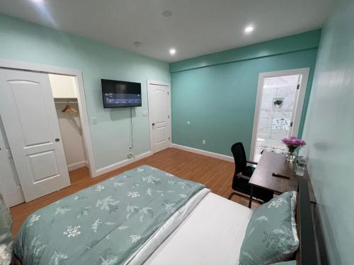 Luxury Room With Attached Bath Near Jfk Ny Usa — Brooklyn