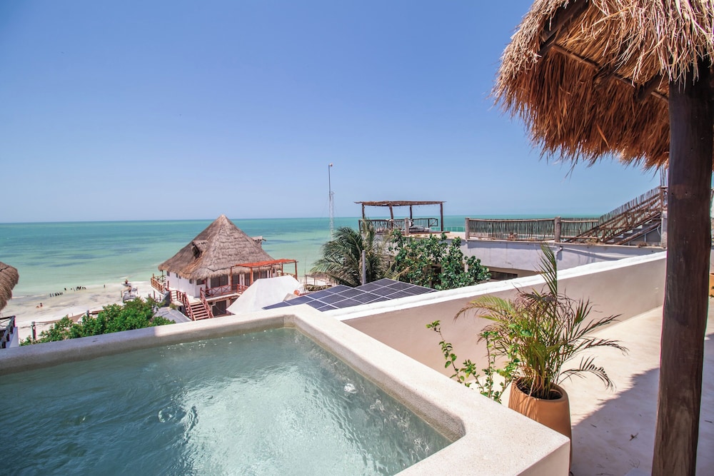 Rooftop pool