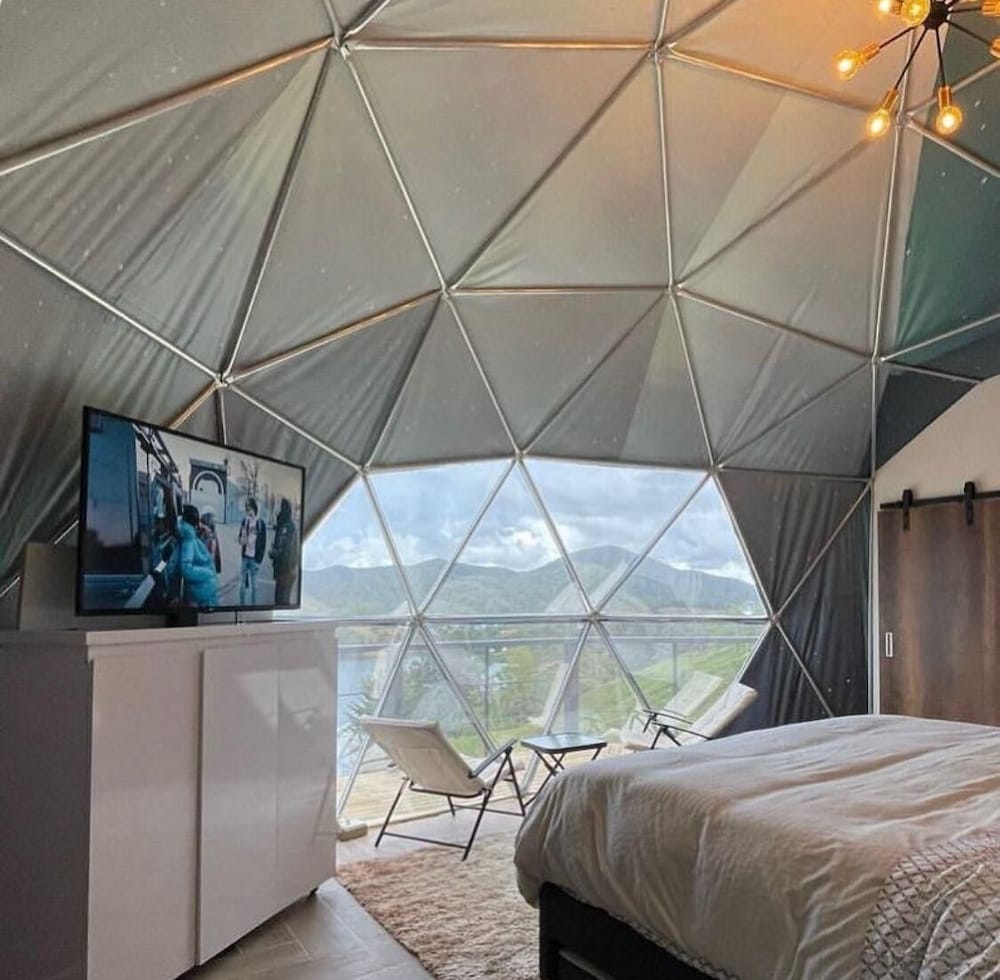 White Domes Glamping in El Penol, Colombia