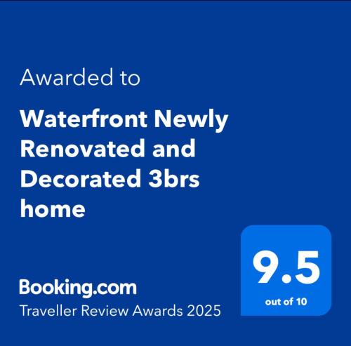 Waterfront Newly Renovated and Decorated 3brs home — 4-Star Luxury Hotel in Milton, United States