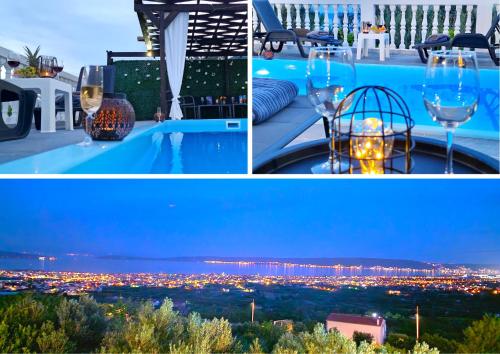 Sunny Holiday House with pool — 4-Star Luxury Hotel in Kastel Stari, Croatia