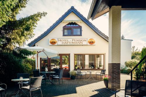 Hotel Pension Hafemann - carbon neutral hotel in Senftenberg