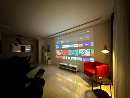Luxury Oasis Apartment Rooftop Pool & Home Cinema — 4-Star Luxury Hotel in Casablanca, Morocco