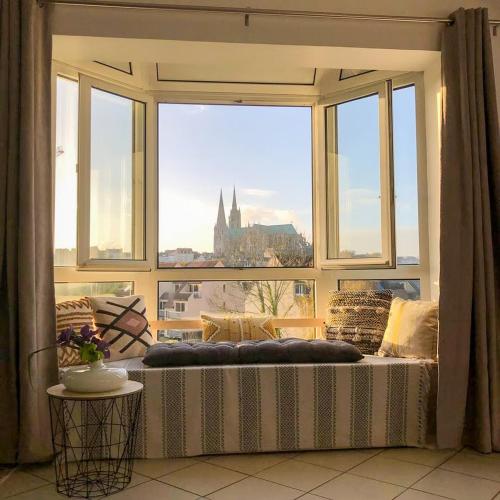 Bow View in Chartres, France