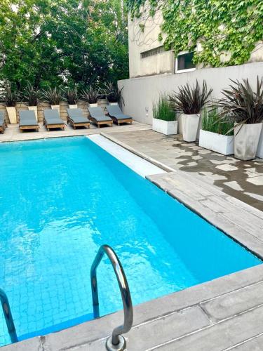divino con pileta y balcón en el super chic Palermo Chico Tessa I Appartment — 4-Star Luxury Hotel in Buenos Aires, Argentina