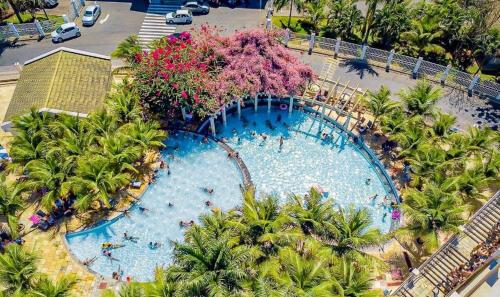 Lacqua diroma Ótimas Suítes Park aquático 24h PISCINA DE ONDAS - carbon neutral hotel in Caldas Novas