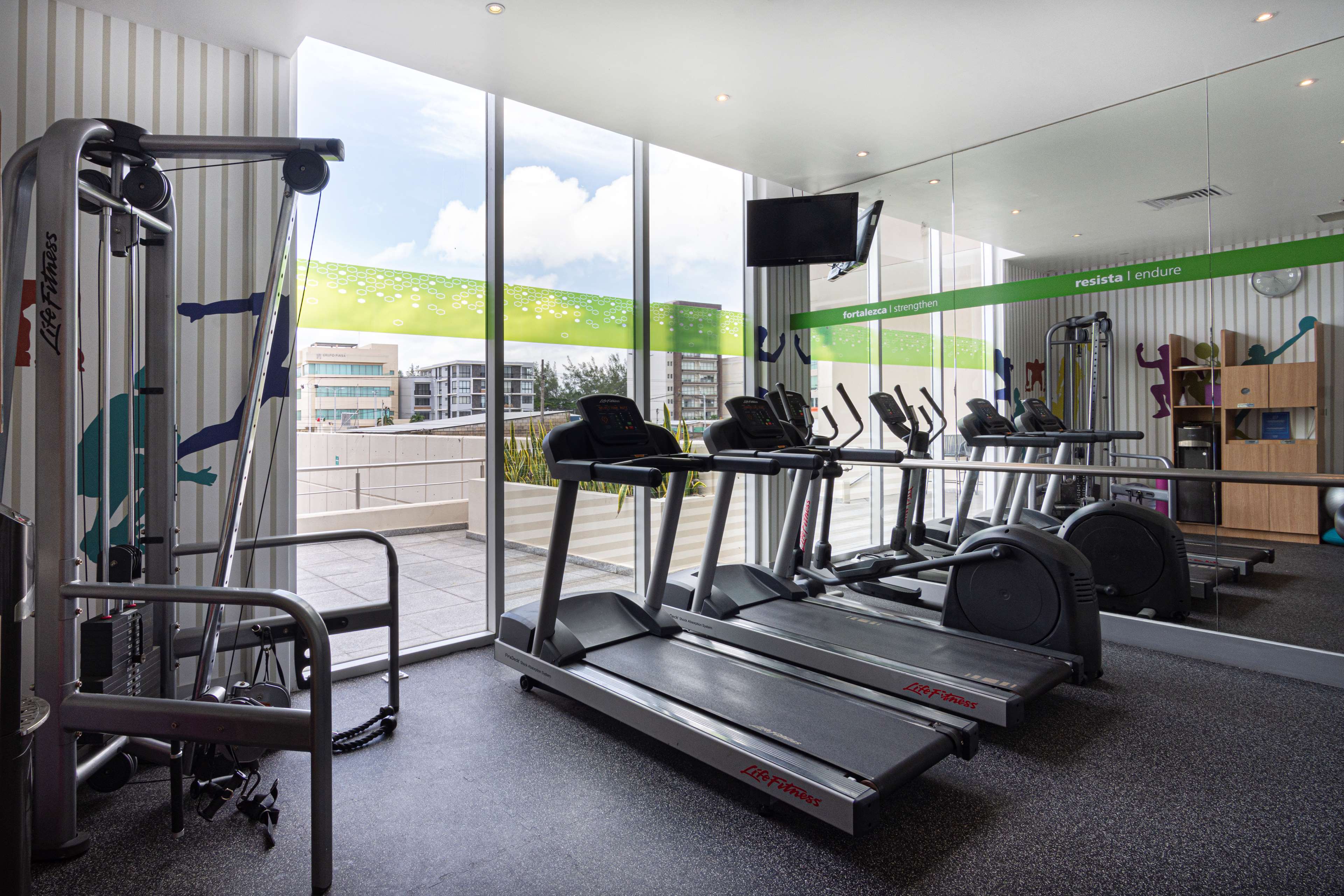 Health club fitness center gym