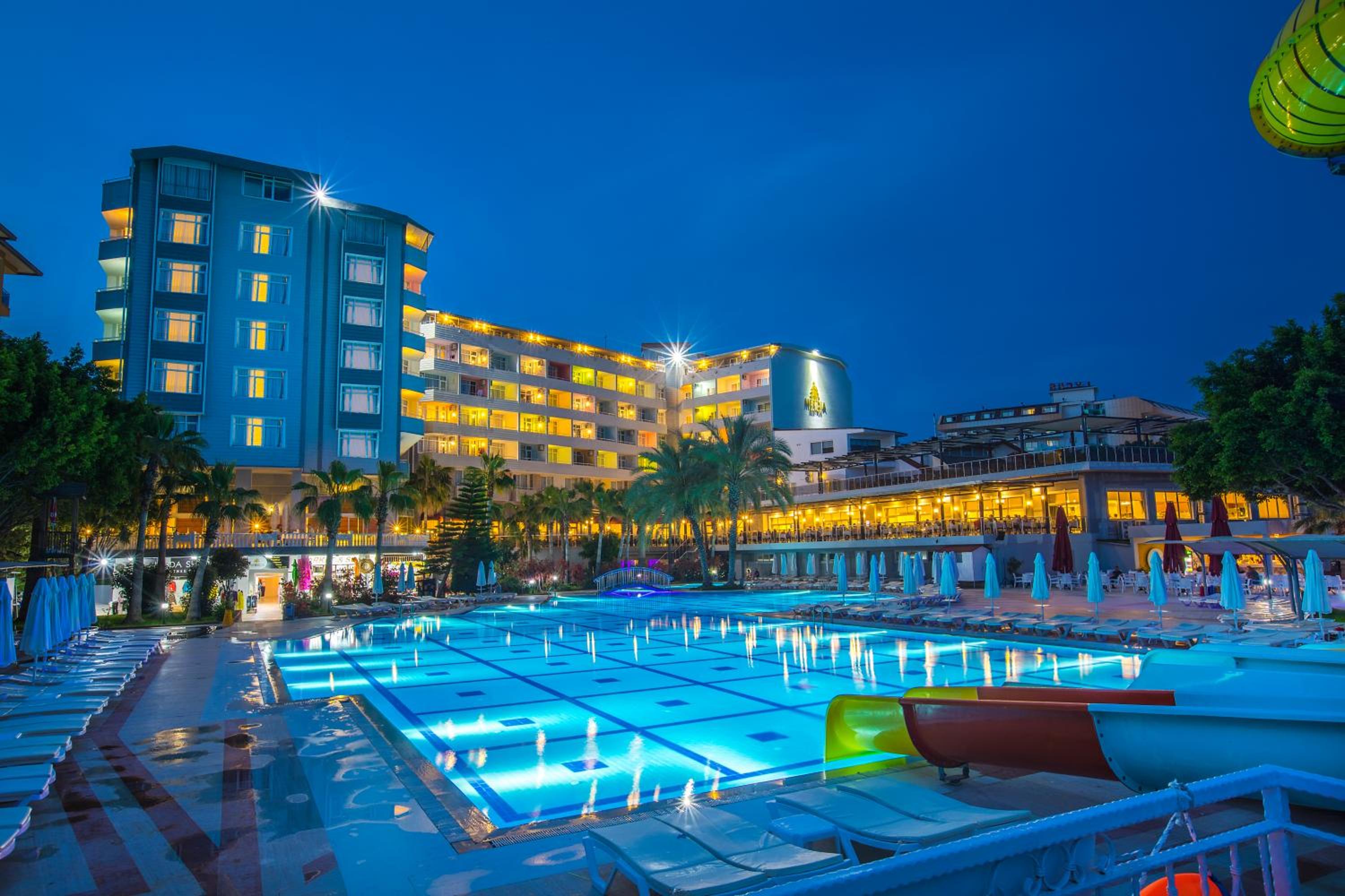 Meridia Beach Hotel in Okurcalar, Turkey