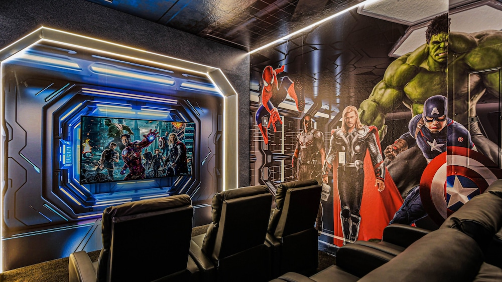 Champions Gate 6BR Private Theater Games Pool Spa - photo 19