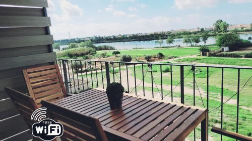 Panoramic Sunset Delta in Deltebre, Spain