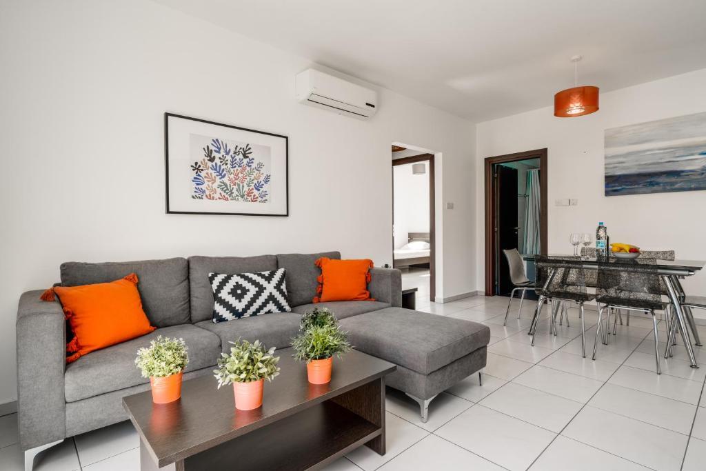 Lovely 2 Bedroom Family Apartment w Pool — 4-Star Luxury Hotel in Protaras, Cyprus