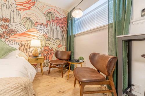 Riverside Glam: Stylish Urban Escape