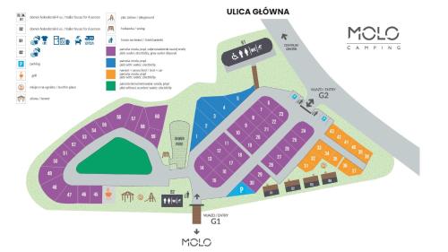 Molo Resort Kemping in Osiek, Poland