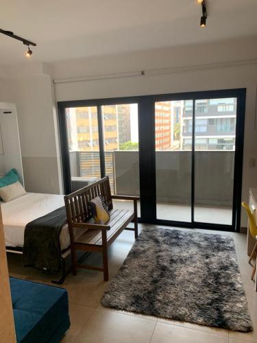Flat Deluxe Com Varanda E Vista No Jardins Vn Capote Luxuoso - last minute hotel in Sao Paulo
